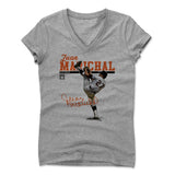 Womens Women's V-Neck Athletic Gray