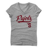 Womens Women's V-Neck Athletic Gray