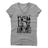 Womens Women's V-Neck Athletic Gray