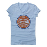 Womens Women's V-Neck Baby Blue