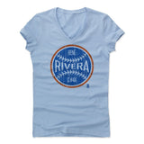 Womens Women's V-Neck Baby Blue