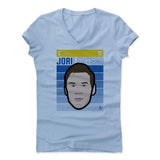Womens Women's V-Neck Baby Blue