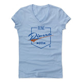 Womens Women's V-Neck Baby Blue