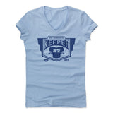 Womens Women's V-Neck Baby Blue