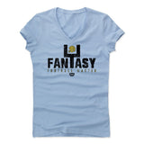 Womens Women's V-Neck Baby Blue