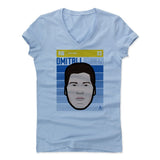 Womens Women's V-Neck Baby Blue