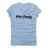 Womens Women's V-Neck Baby Blue