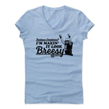 Womens Women's V-Neck Baby Blue