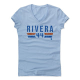 Womens Women's V-Neck Baby Blue