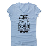 Womens Women's V-Neck Baby Blue