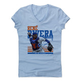 Womens Women's V-Neck Baby Blue