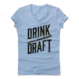 Womens Women's V-Neck Baby Blue