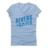 Womens Women's V-Neck Baby Blue