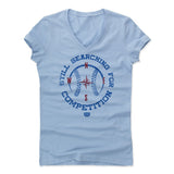 Womens Women's V-Neck Baby Blue