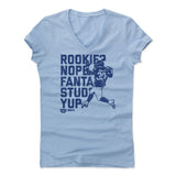 Womens Women's V-Neck Baby Blue