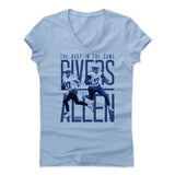 Womens Women's V-Neck Baby Blue