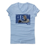 Womens Women's V-Neck Baby Blue