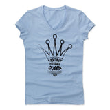 Womens Women's V-Neck Baby Blue