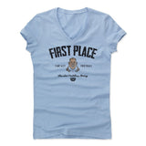 Womens Women's V-Neck Baby Blue