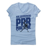 Womens Women's V-Neck Baby Blue