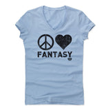 Womens Women's V-Neck Baby Blue