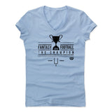 Womens Women's V-Neck Baby Blue