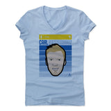 Womens Women's V-Neck Baby Blue