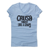 Womens Women's V-Neck Baby Blue