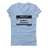 Womens Women's V-Neck Baby Blue