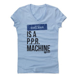 Womens Women's V-Neck Baby Blue