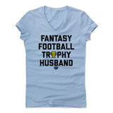 Womens Women's V-Neck Baby Blue