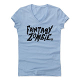 Womens Women's V-Neck Baby Blue