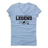 Womens Women's V-Neck Baby Blue