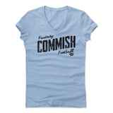 Womens Women's V-Neck Baby Blue
