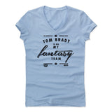 Womens Women's V-Neck Baby Blue