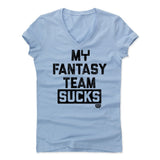 Womens Women's V-Neck Baby Blue