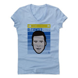 Womens Women's V-Neck Baby Blue