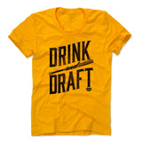 Womens Women's Scoop Neck Gold
