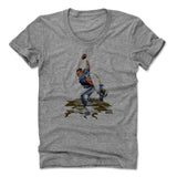Womens Women's Scoop Neck Athletic Gray