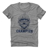 Womens Women's Scoop Neck Athletic Gray