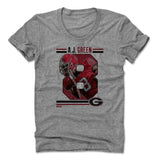 Womens Women's Scoop Neck Athletic Gray