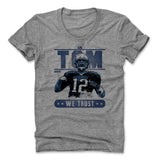 Womens Women's Scoop Neck Athletic Gray