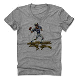 Womens Women's Scoop Neck Athletic Gray