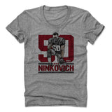 Womens Women's Scoop Neck Athletic Gray