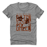 Womens Women's Scoop Neck Athletic Gray