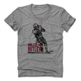 Womens Women's Scoop Neck Athletic Gray
