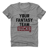Womens Women's Scoop Neck Athletic Gray