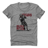 Womens Women's Scoop Neck Athletic Gray