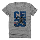 Womens Women's Scoop Neck Athletic Gray
