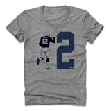 Womens Women's Scoop Neck Athletic Gray